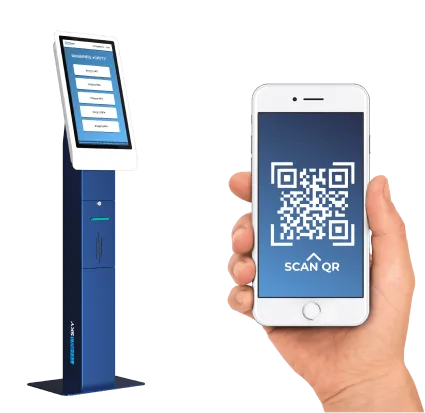 изображение схемы работы продукта в связке с QR кодом